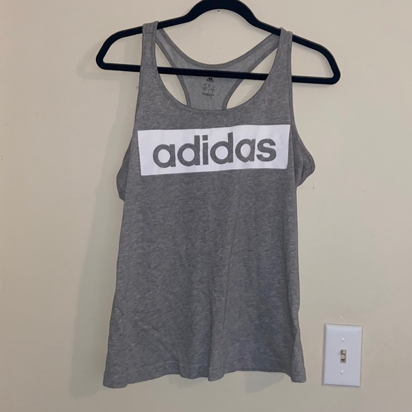 Adidas racerback tank top womans size large - Picture 1 of 4